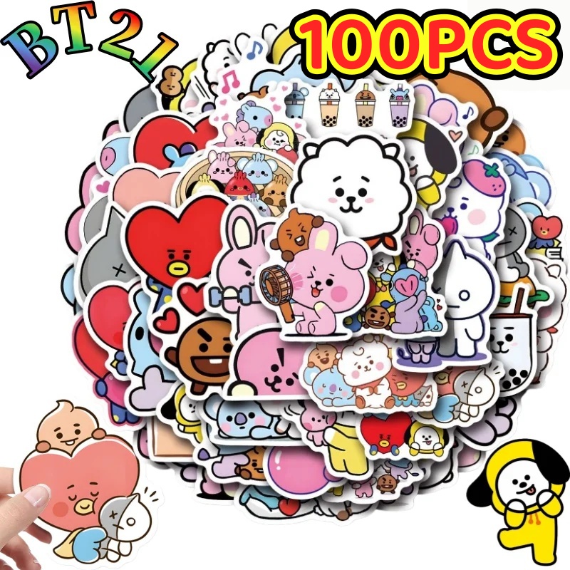 100/200 Pezzi Adesivi BT21 Chi - Cookies Pack recensione e prezzo