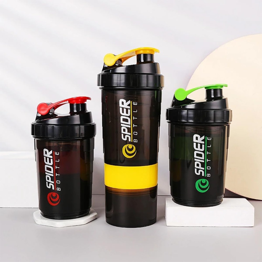 3 strati Shaker Protein Bottle - Protein Bar recensione e prezzo