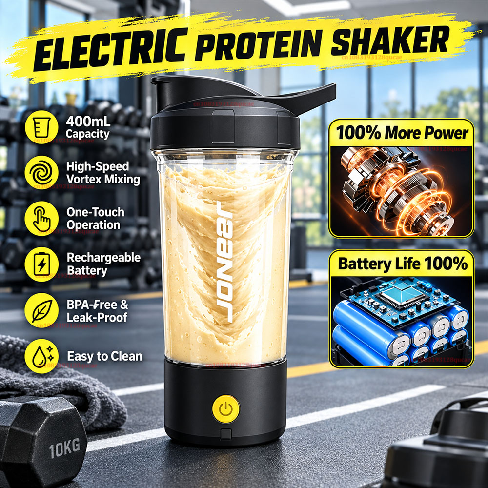 Nuova Bottiglia Shaker Elettri - Protein Bar recensione e prezzo
